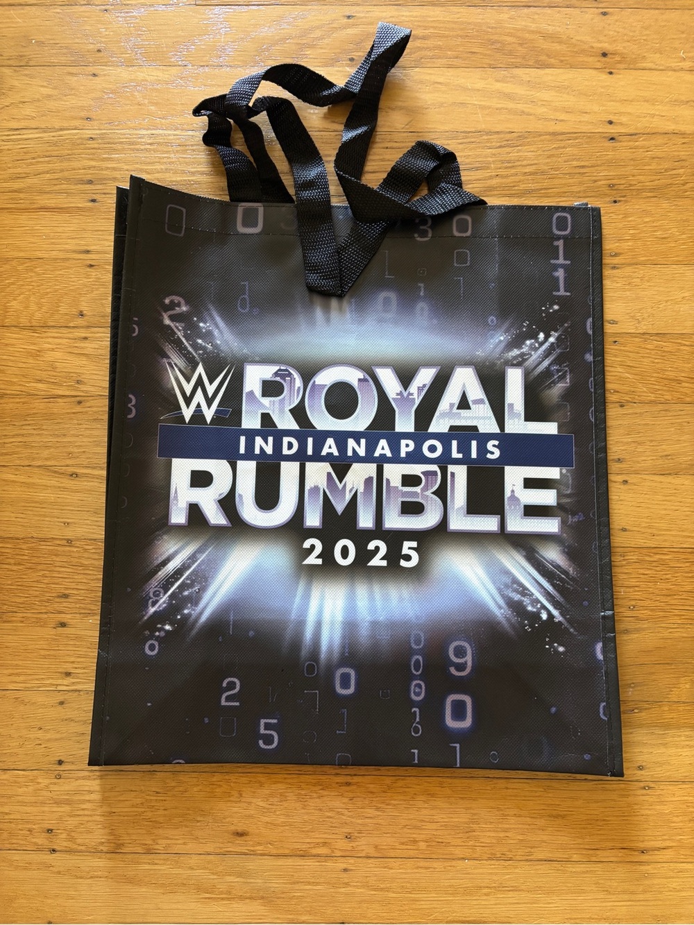 WWE Royal Rumble 2025 Indianapolis Souvenir Tote Bag